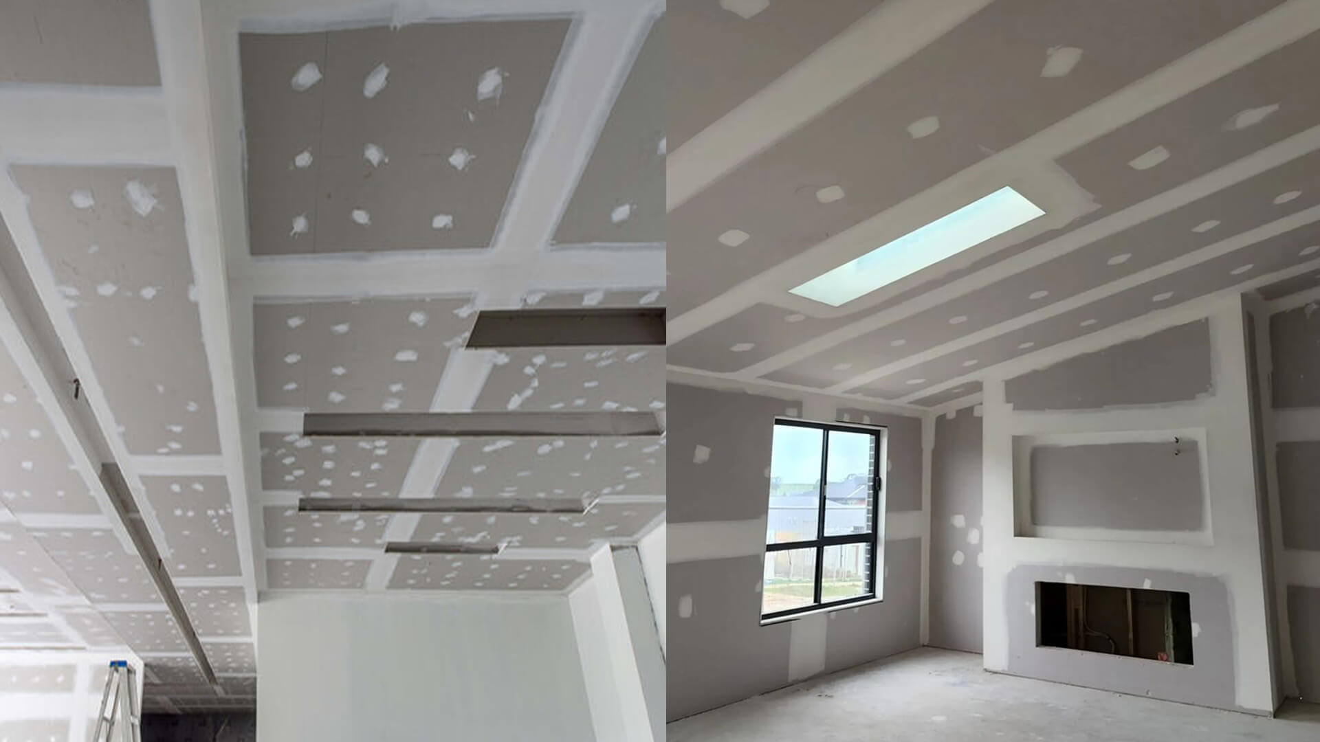 Plasterboarding